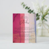 LeahG BUDGET Wedding Berry Red Purple Watercolor (Standing Front)