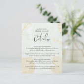 LeahG Budget Wedding Gold Gray Fall Leaves (Standing Front)