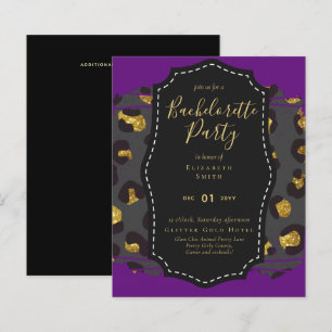 LeahG Pretty Girly Bachelorette Glam Animal Prints