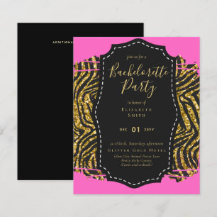 LeahG Pretty Girly Bachelorette Glam Animal Prints