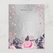 LeahG Silver Navy Rosegold PInk Floral Wedding (Back)