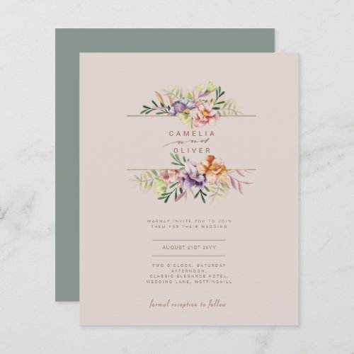 LeahG Spring Summer Boho Floral Flower Wedding 