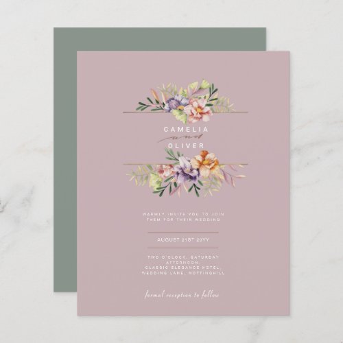 LeahG Spring Summer Boho Floral Flower Wedding 