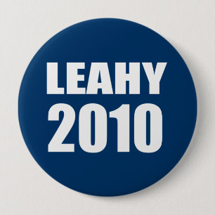 LEAHY 2010 PINBACK BUTTON