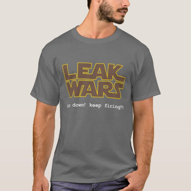 leak wars v1 T-Shirt (Front)