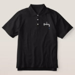 Leaky Faucet Embroidered Polo Shirt at Zazzle