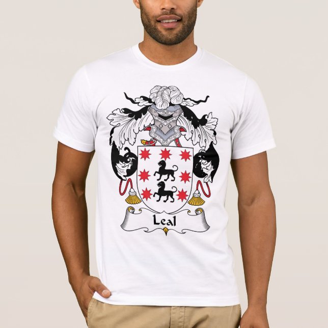 Leal Family Crest T-Shirt (Front)
