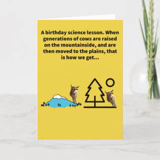 Lean Beef - Birthday Card