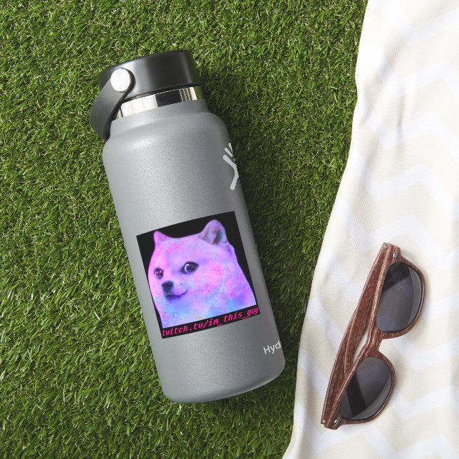 Lean Doge Sticker (HydroFlask Insitu)
