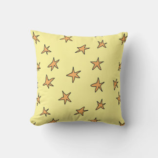 Lean into it star pillow