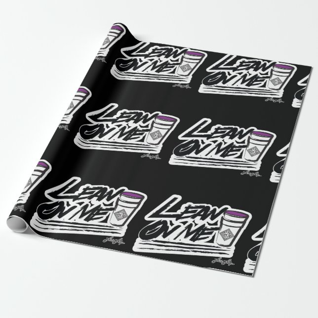 Lean on me double cup Matte Wrapping Paper (Unrolled)