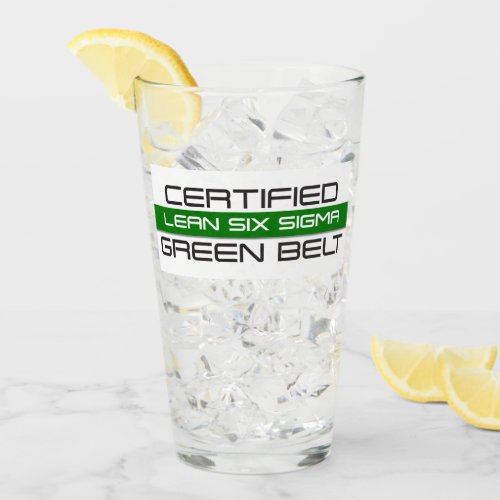 Lean Six Sigma Green Belt Glass