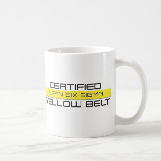 LEAN Six Sigma Yellow Belt Coffee Mug