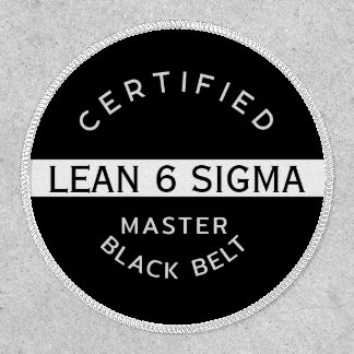 Lean SS Patch Certified Master Black Patch