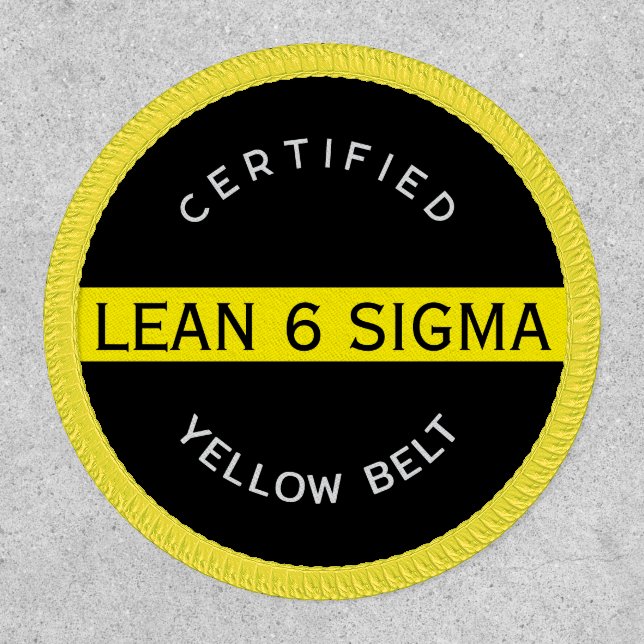 Lean SS Patch Certified Yellow (Front)
