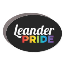 Leander Pride Car Magnet