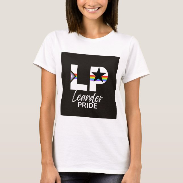Leander PRIDE Merch! T-Shirt (Front)