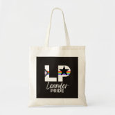 LGBTQ Rainbow Heart Tote Bag Pride Heart Totelgbt Love 