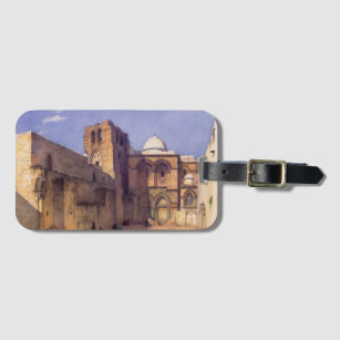 Leander Russ The Church of the Holy Sepulcher Luggage Tag