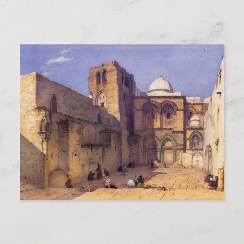 Leander Russ The Church of the Holy Sepulcher Postcard