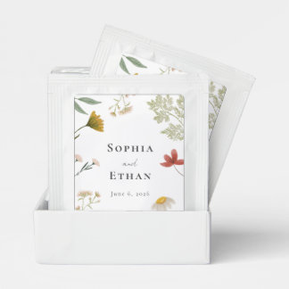 Leander Wildflower Wedding Tea Bag Drink Mix
