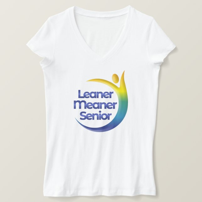 Leaner Meaner Senior Women's T-Shirts & Tank Tops (Design Front)