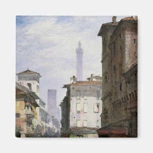 Leaning Tower, Bologna Magnet