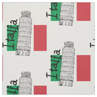 Leaning Tower od Piza Fabric