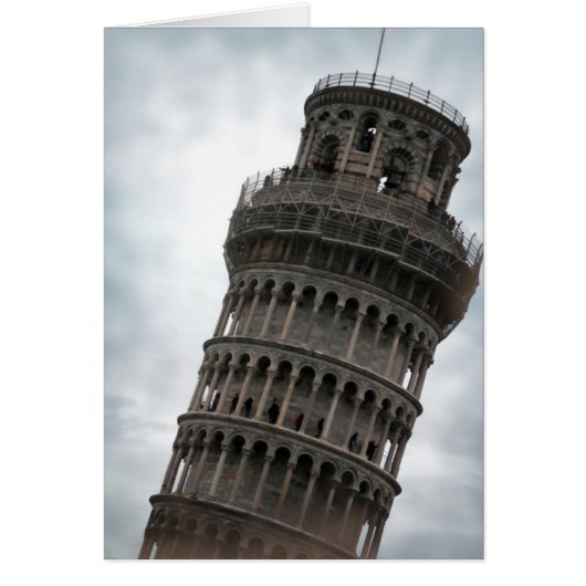 Leaning Tower of Pisa Cards (Front)