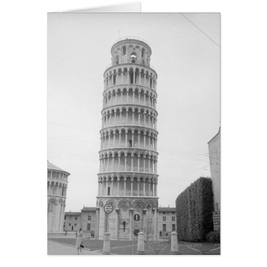 Leaning Tower of Pisa Cards (Front)