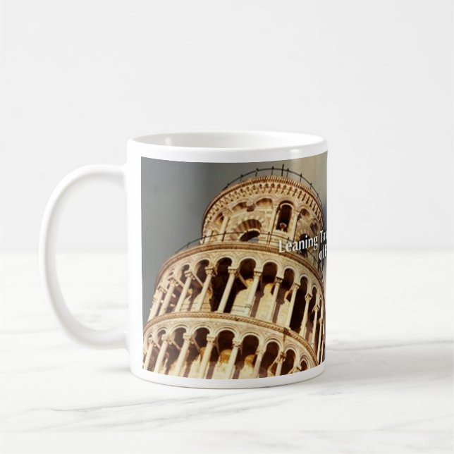 Leaning Tower of Pisa Historical Mug (Left)