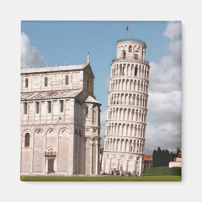 Leaning Tower of Pisa Italy Europe Travel Magnet (Front)