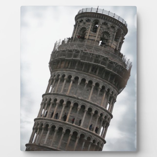 Leaning Tower of Pisa Plaque (Front)
