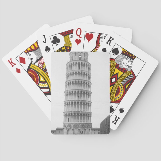 Leaning Tower of Pisa Poker Cards (Back)