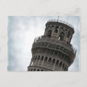 Leaning Tower of Pisa Postcard