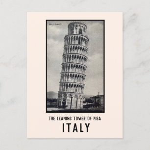 Leaning Tower of Pisa Postcard