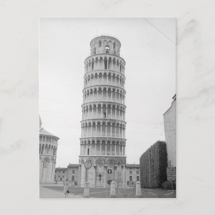 Leaning Tower of Pisa Postcard | Zazzle