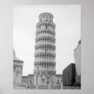 Leaning Tower of Pisa Poster