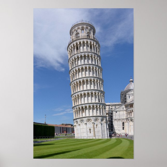 Leaning Tower of Pisa Poster (Front)