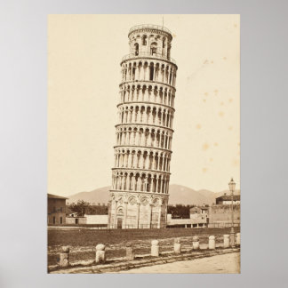 Leaning Tower Of Pisa Posters | Zazzle