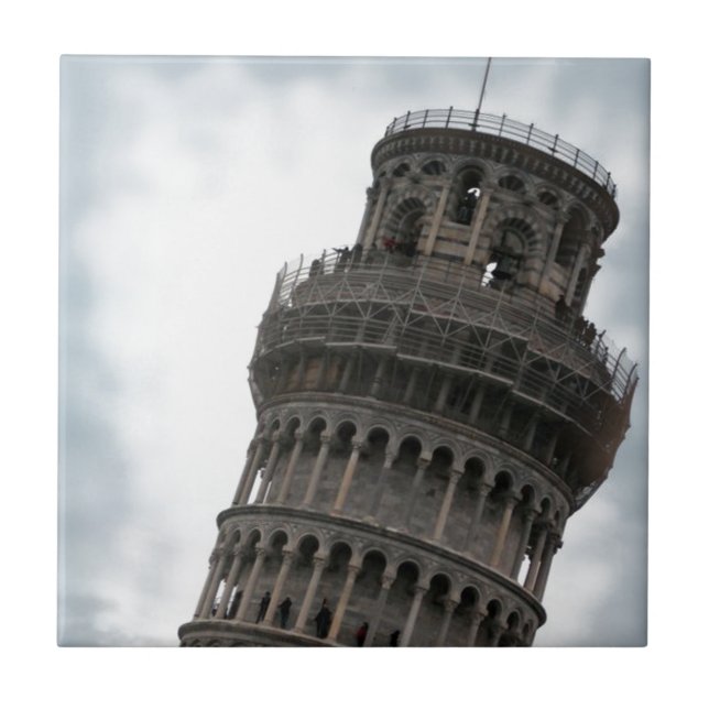 Leaning Tower of Pisa Tile (Front)