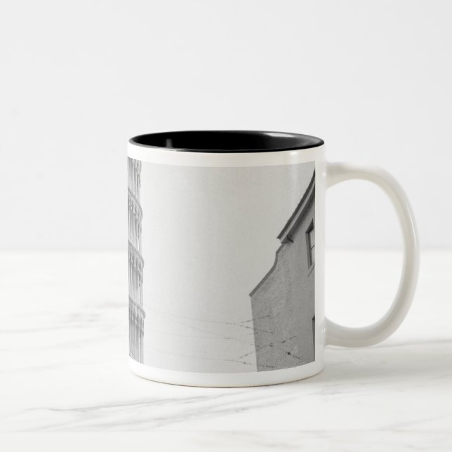 Leaning Tower of Pisa Two-Tone Coffee Mug (Right)
