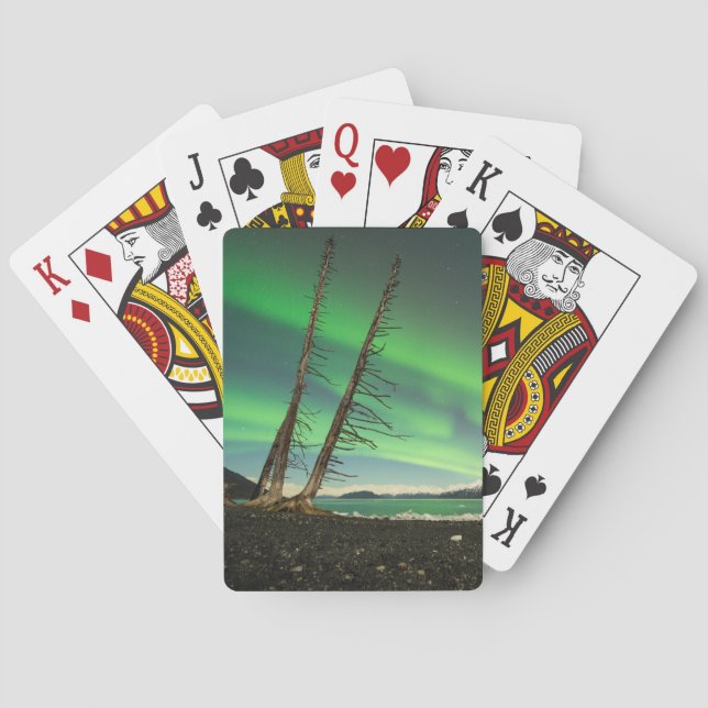 Leaning Tree Aurora Poker Cards (Back)