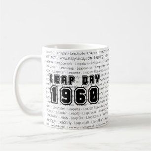 LEAP DAY 1960 COFFEE MUG