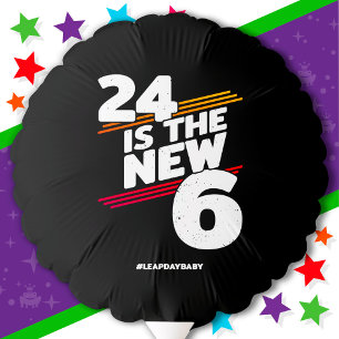 Leap Day 24th Birthday Party New Leap Year Feb 29 Balloon