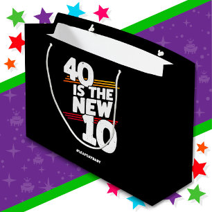 Leap Day 40th Birthday Party New Leap Year Feb 29 Large Gift Bag