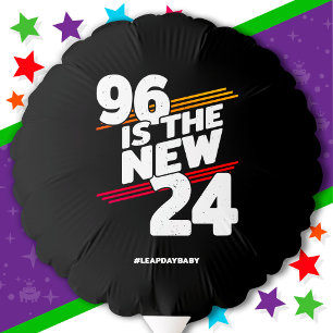Leap Day 96th Birthday Party New Leap Year Feb 29 Balloon