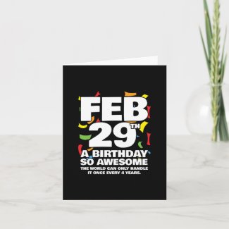 Leap Day Birthday - Leap Year Birthday