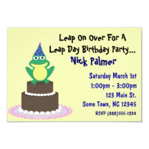 Leap Day Birthday Gifts On Zazzle