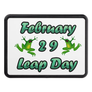 Leap Day February 29 Hitch Cover
